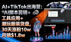 16108ڣAI+TikTokӪ:AIű+Ӧ+װ,30Ƿ10w$1.8w