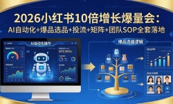 ��17964�ڣ�2026С����10�����������᣺AI�Զ���+��ƷѡƷ+Ͷ��+����+�Ŷ�SOPȫ�����