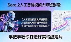 ��17688�ڣ�Sora 2�˹�������Ƶ��ʦ��̳̣��Ӵ��⵽AI��Ӱ����ȫ���̣��ְ��ֽ����������뼶��Ƭ