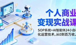 16111ڣҵʵսΣSOPϵͳ+AI24СԶӪ0