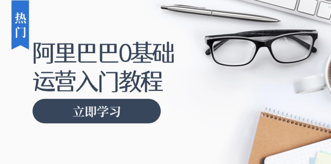 (13291期）阿里巴巴运营零基础入门教程：涵盖开店、运营、推广，快速成为电商高手-北少网创