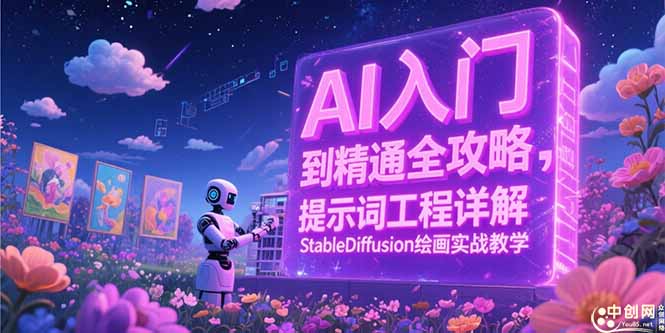 15181ڣAIŵͨȫԣʾʹ⣬StableDiffusion滭ʵսѧ