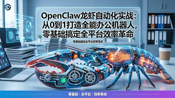 ��17996�ڣ�OpenClaw��Ϻ�Զ���ʵս����0��1����ȫ�ܰ칫�����ˣ�������㶨ȫƽ̨Ч�ʸ���